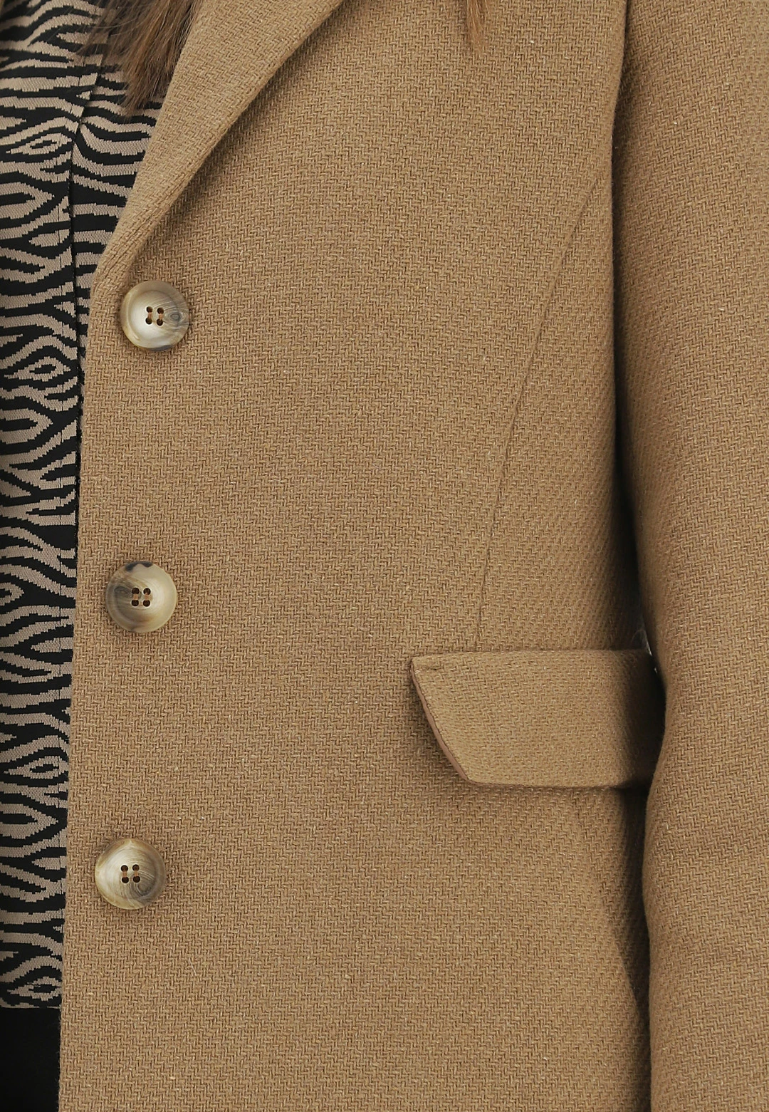 Cappotto In Tessuto Eks Con Taglio Uomo Infiancato Con Tasche Made In Italy - immagine 11