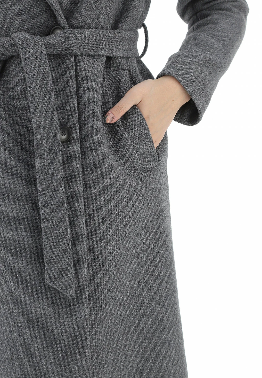 M&L MAIN & LAND Cappotto Lungo Main & Land Donna - immagine 5