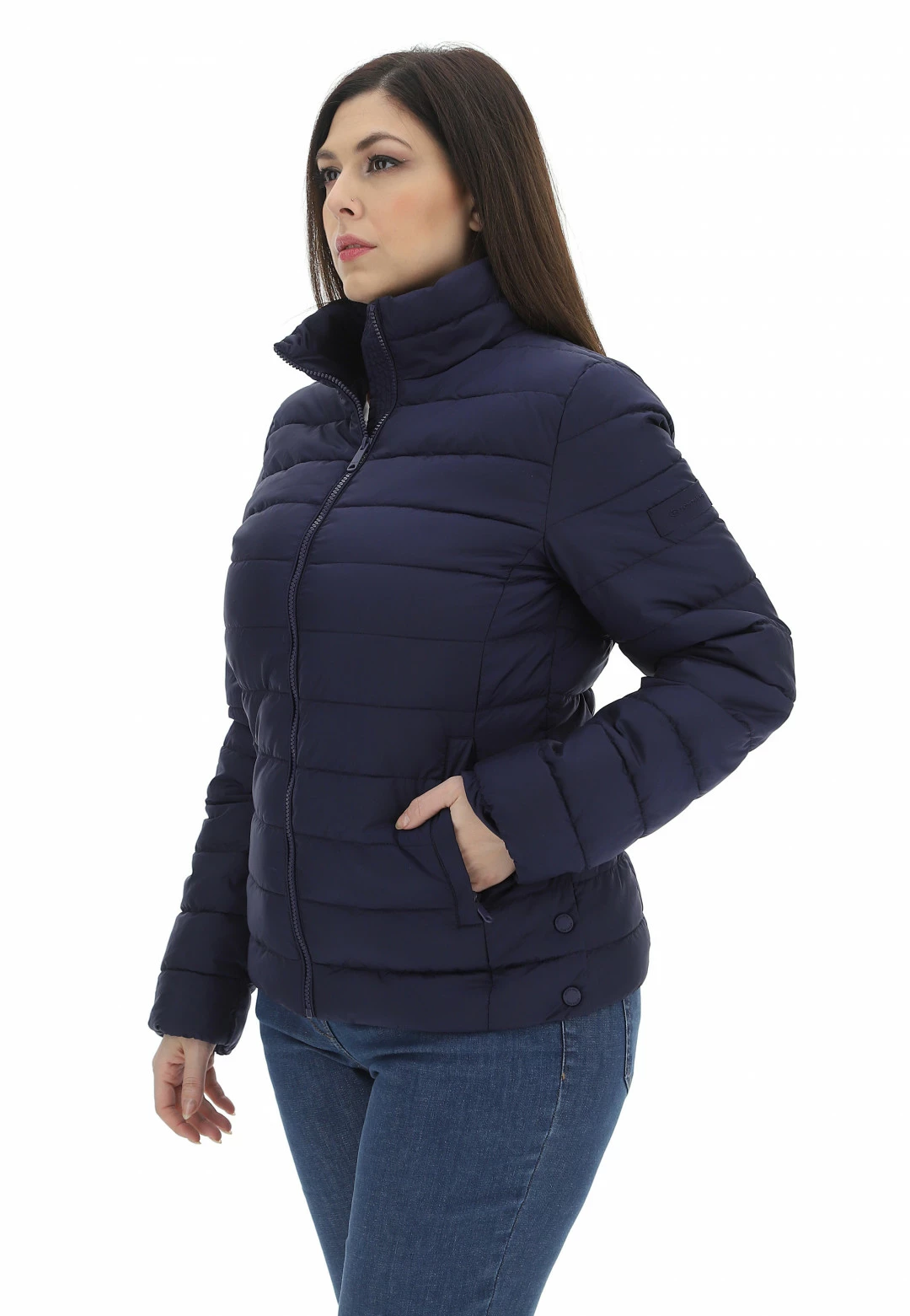 Giubbino Light Tom Tailor Con Collo A Fascia - immagine 8