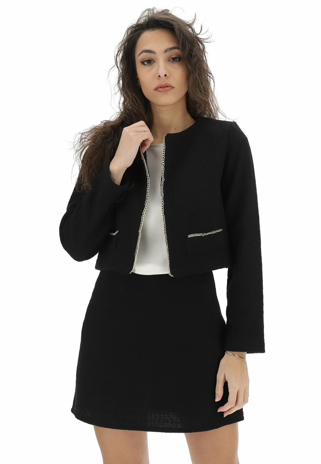 EKS Giacchina Tweed Profilo Catena èks - immagine 6