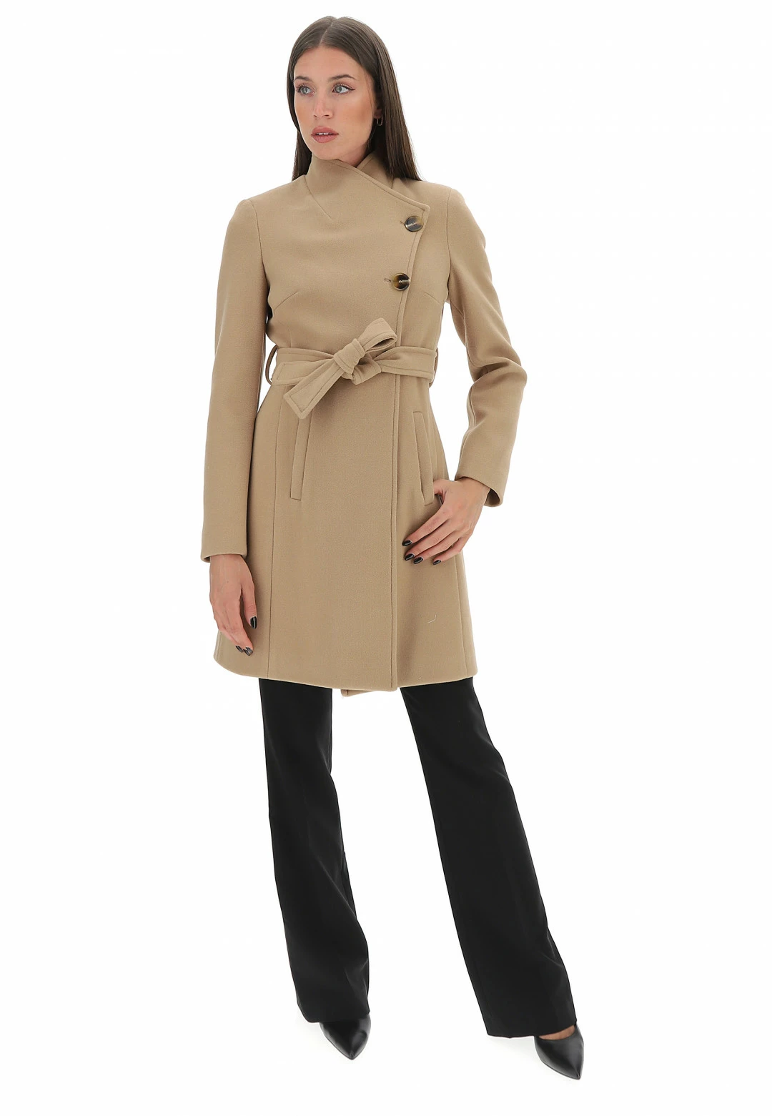 Cappottino Artigli Bottoni Laterali Con Cintura - immagine 10