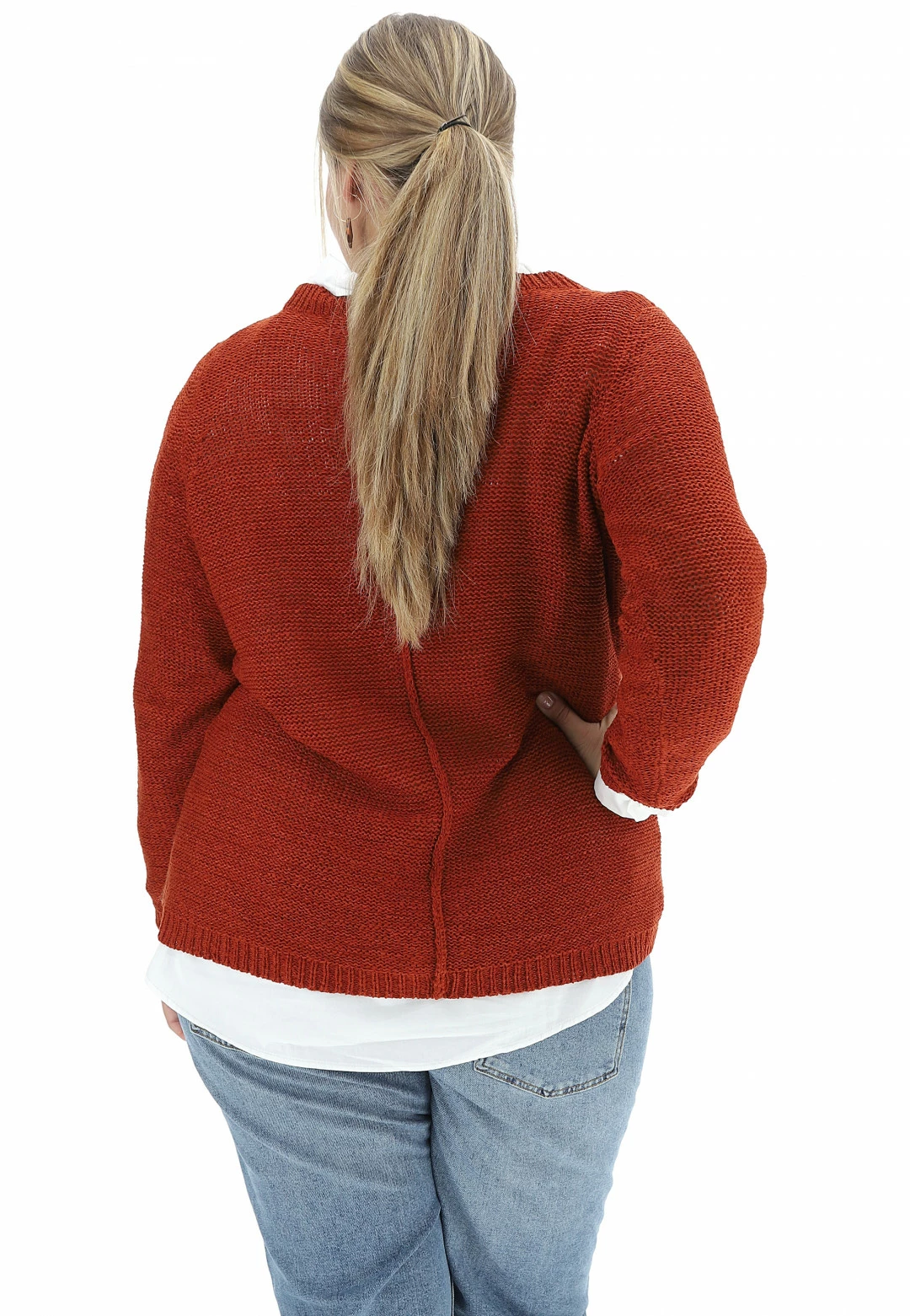 Maglione Girocollo In Fettuccina Only Carmakoma - immagine 8