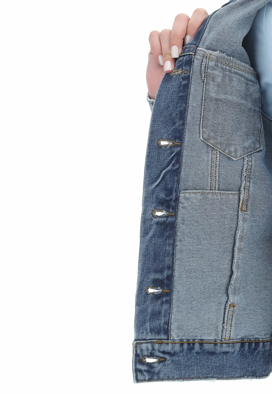 Giubbino Denim Vero Moda Donna Slim - immagine 6