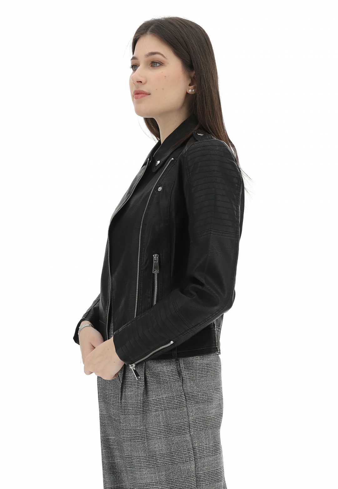 Chiodo Similpelle Vero Moda Donna - immagine 2