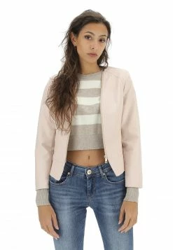 Giubbino Pink Pepper In Similpelle Donna