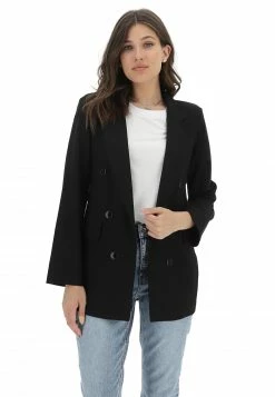 EKS Giacca Aperta Misto Lino èks Donna