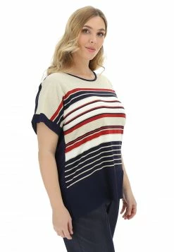 T-shirt Manica Scesa Lara Prince Con Lurex