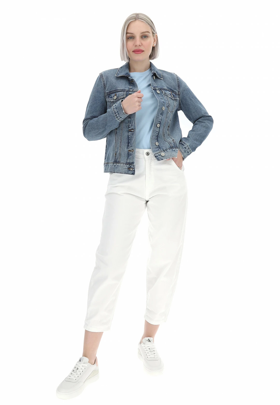 Giubbino Denim Vero Moda Donna Slim - immagine 4