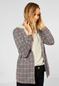 Blazer Lungo A Quadri Cecil Con Bottone 253258