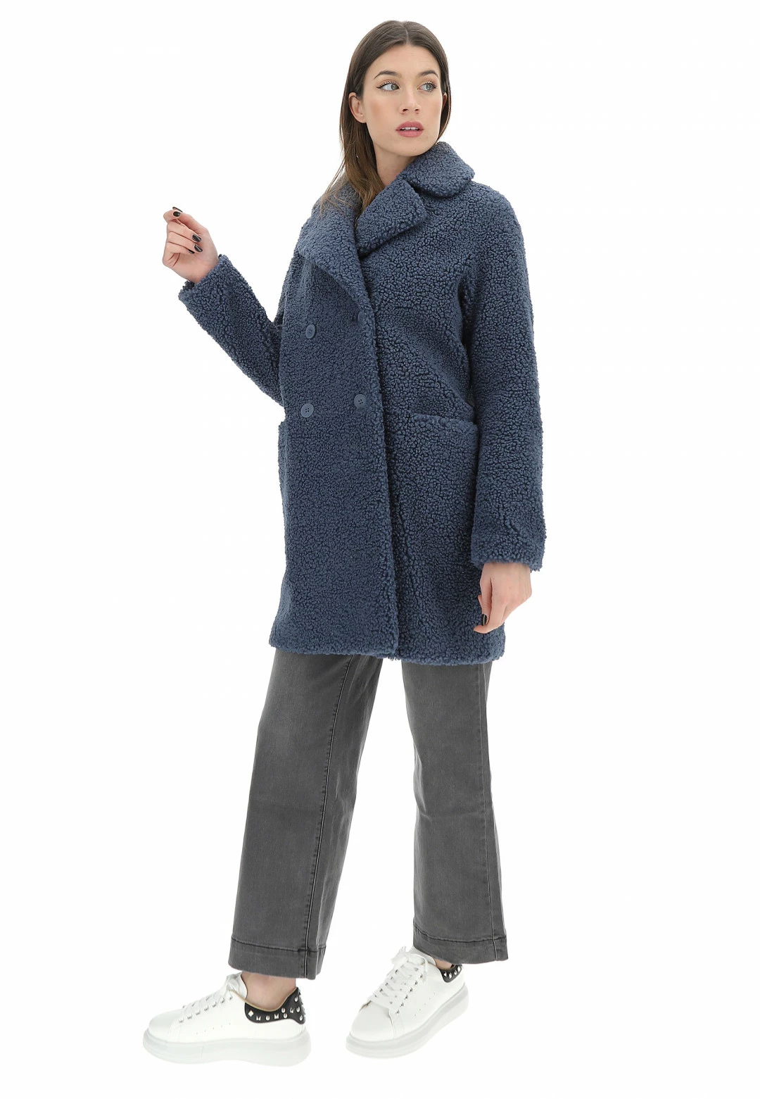 Cappottino Ricciolino Doppiopetto Censured - immagine 12